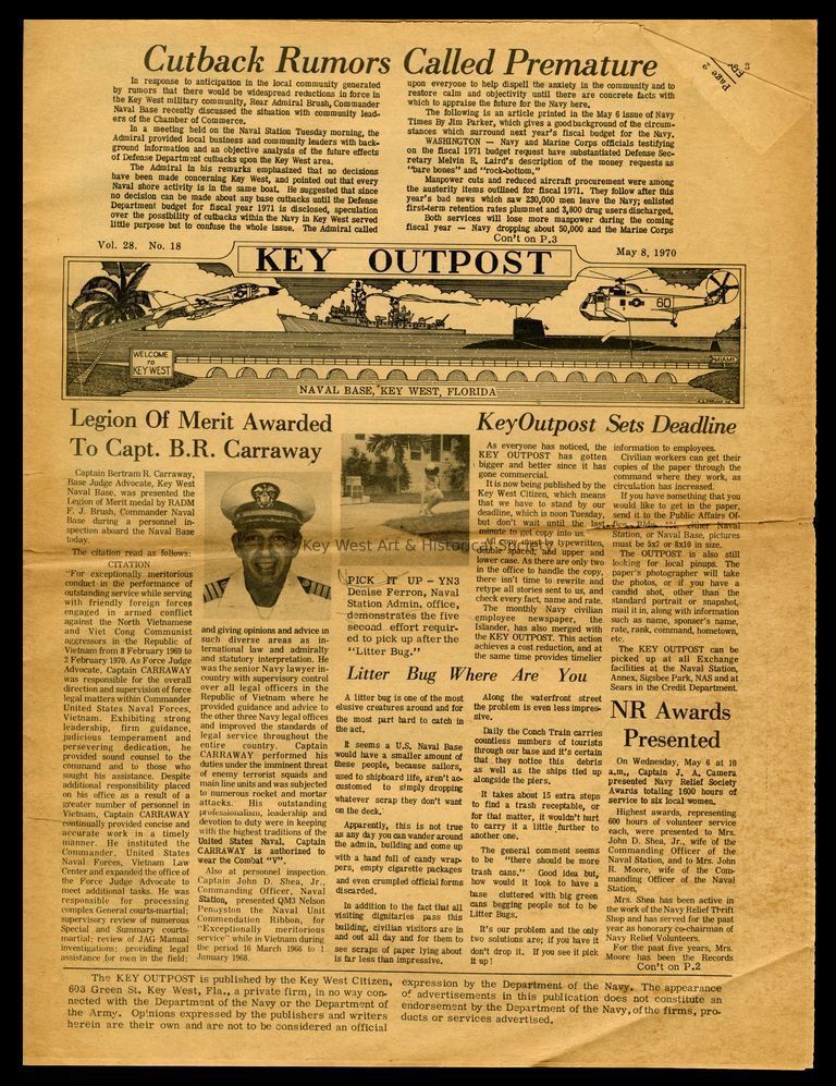 'Key Outpost' Newspaper picture number 1