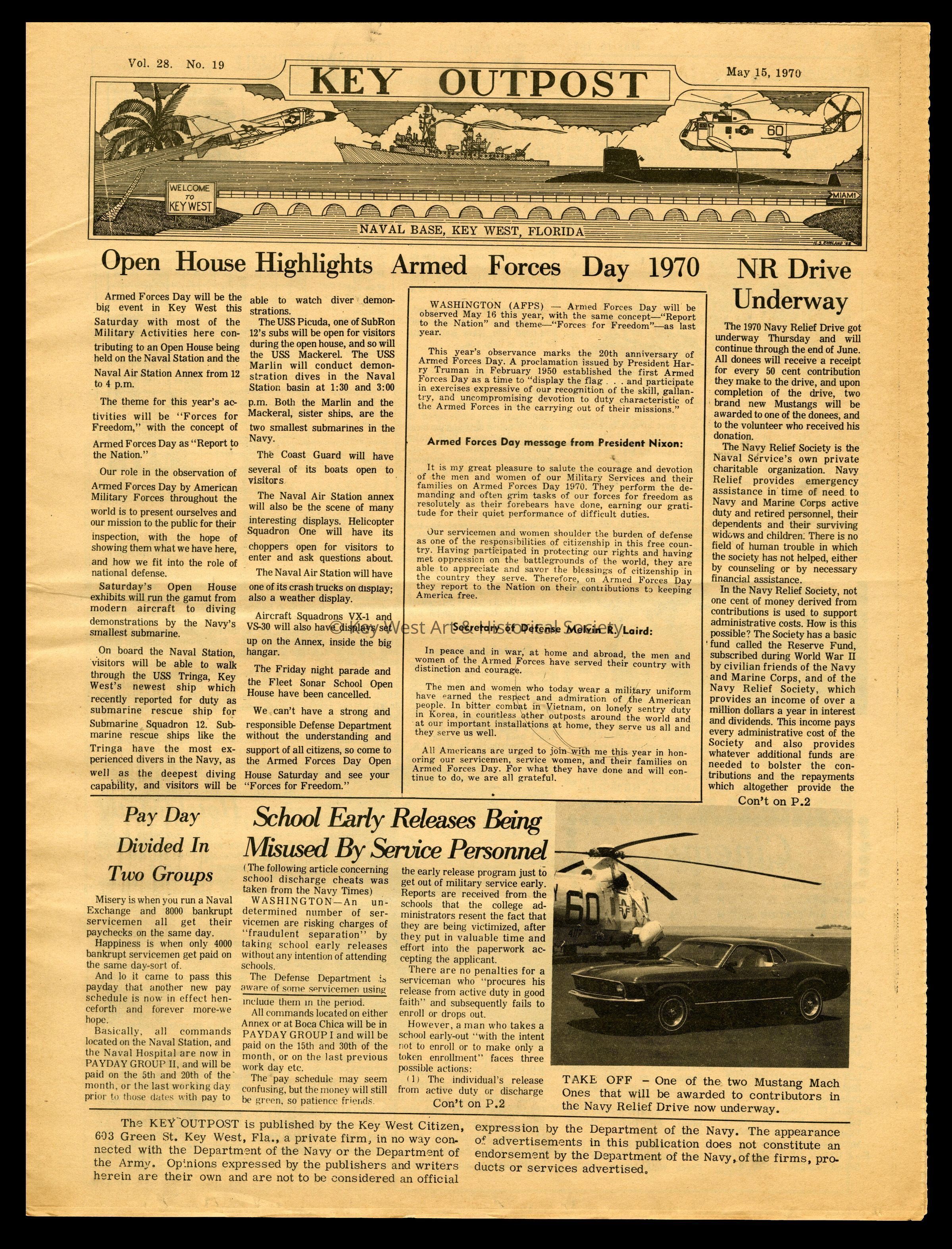 'Key Outpost' Newspaper picture number 1