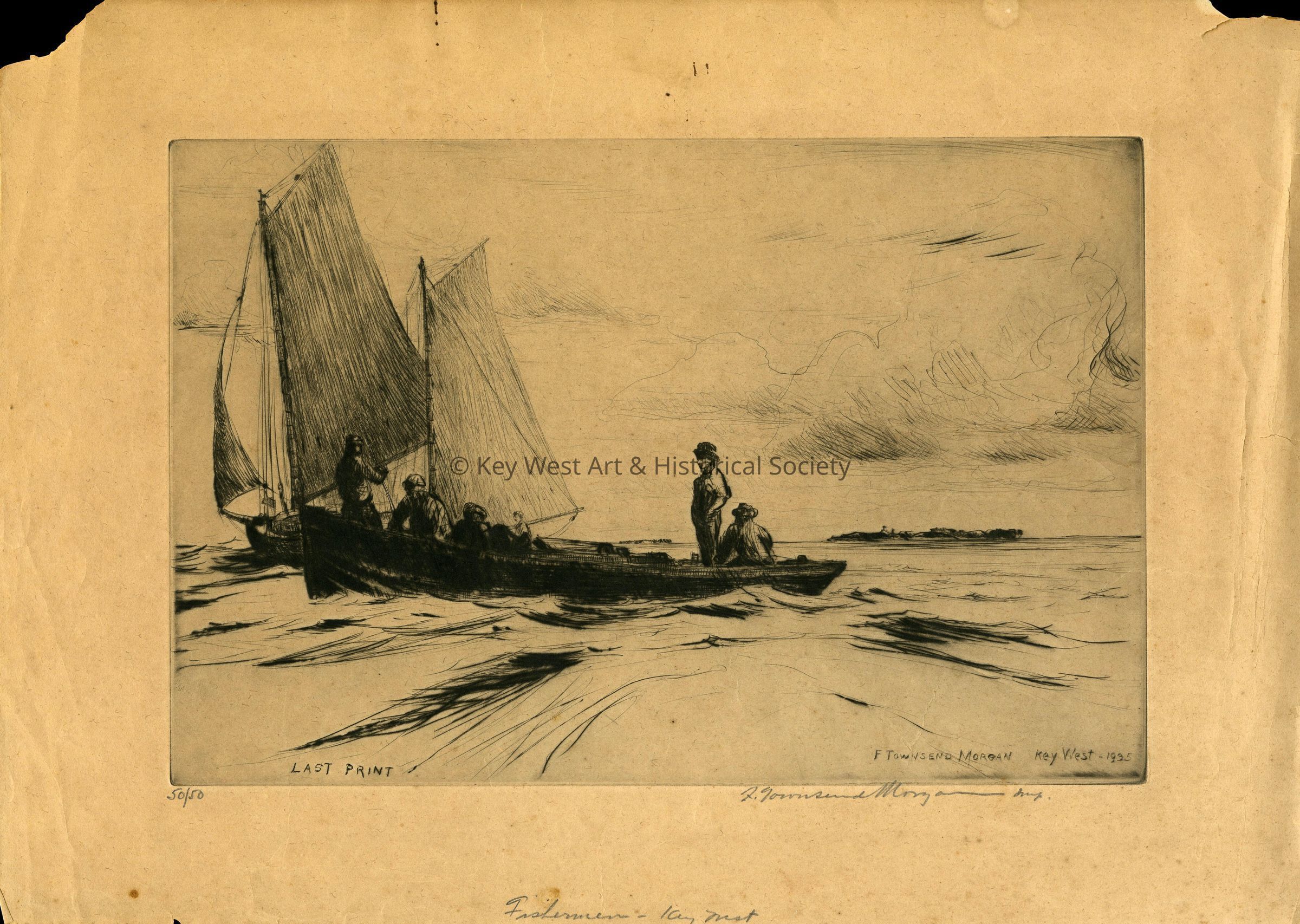 Fishermen - Key West; © Key West Art & Historical Society