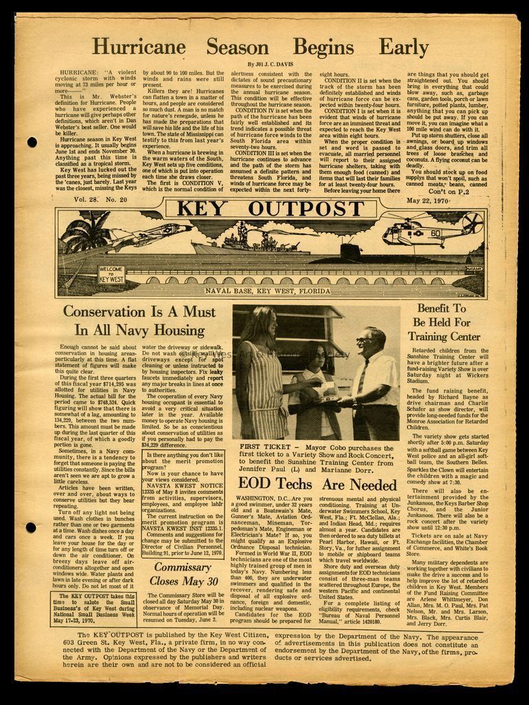 'Key Outpost' Newspaper picture number 1