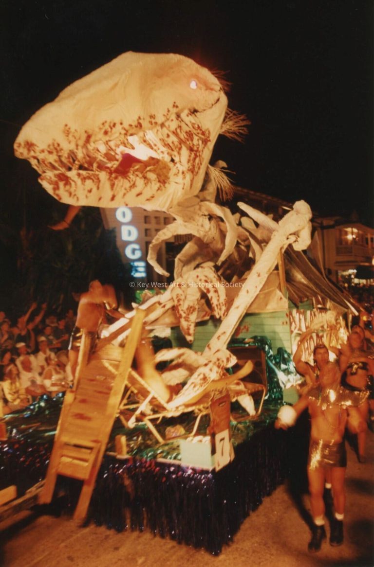 A Float in the parade.