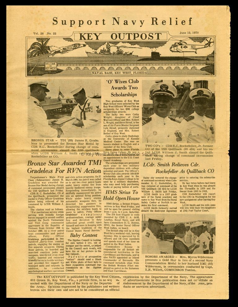 'Key Outpost' Newspaper picture number 1