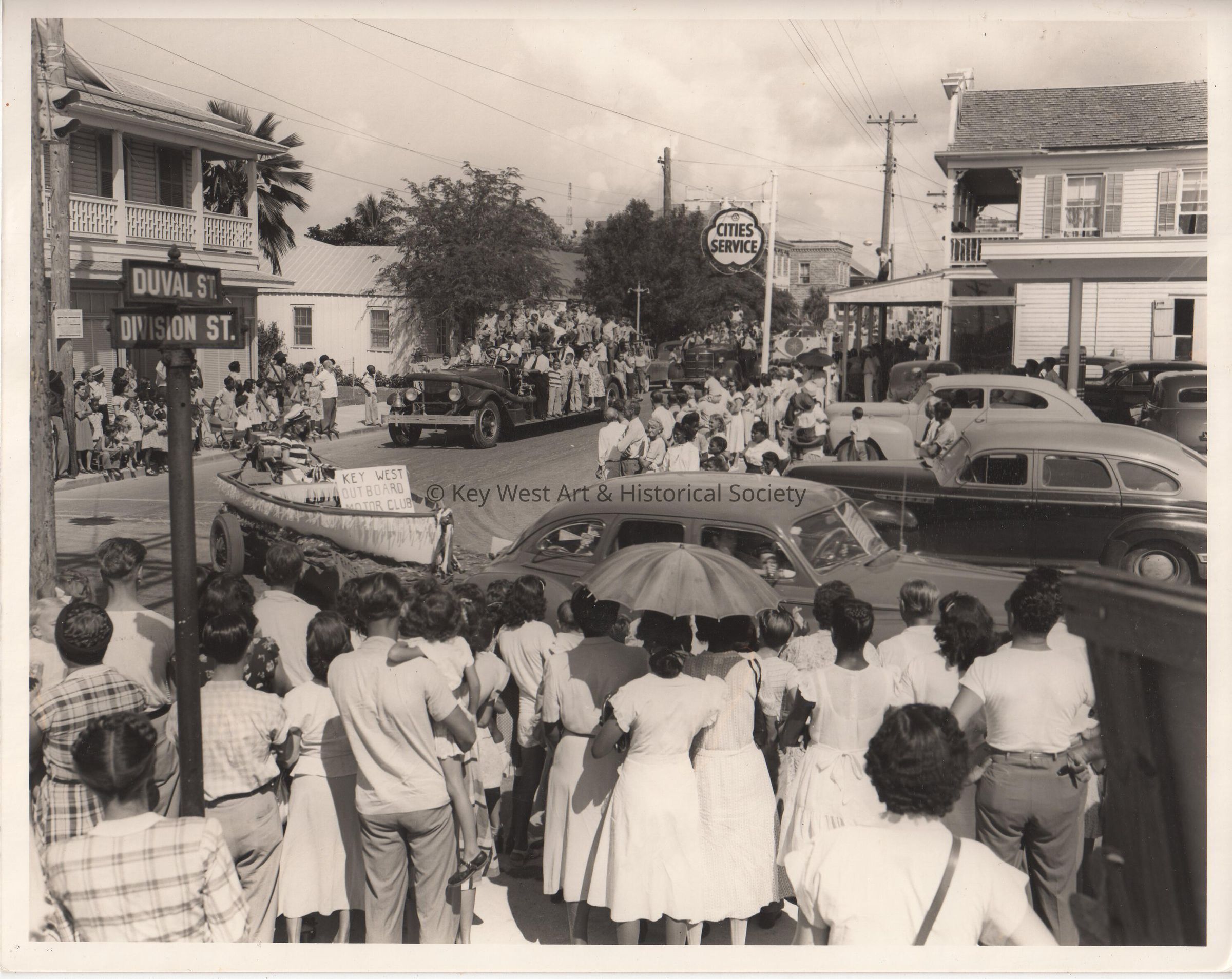 A parade near Duval and Division Streets picture number 1