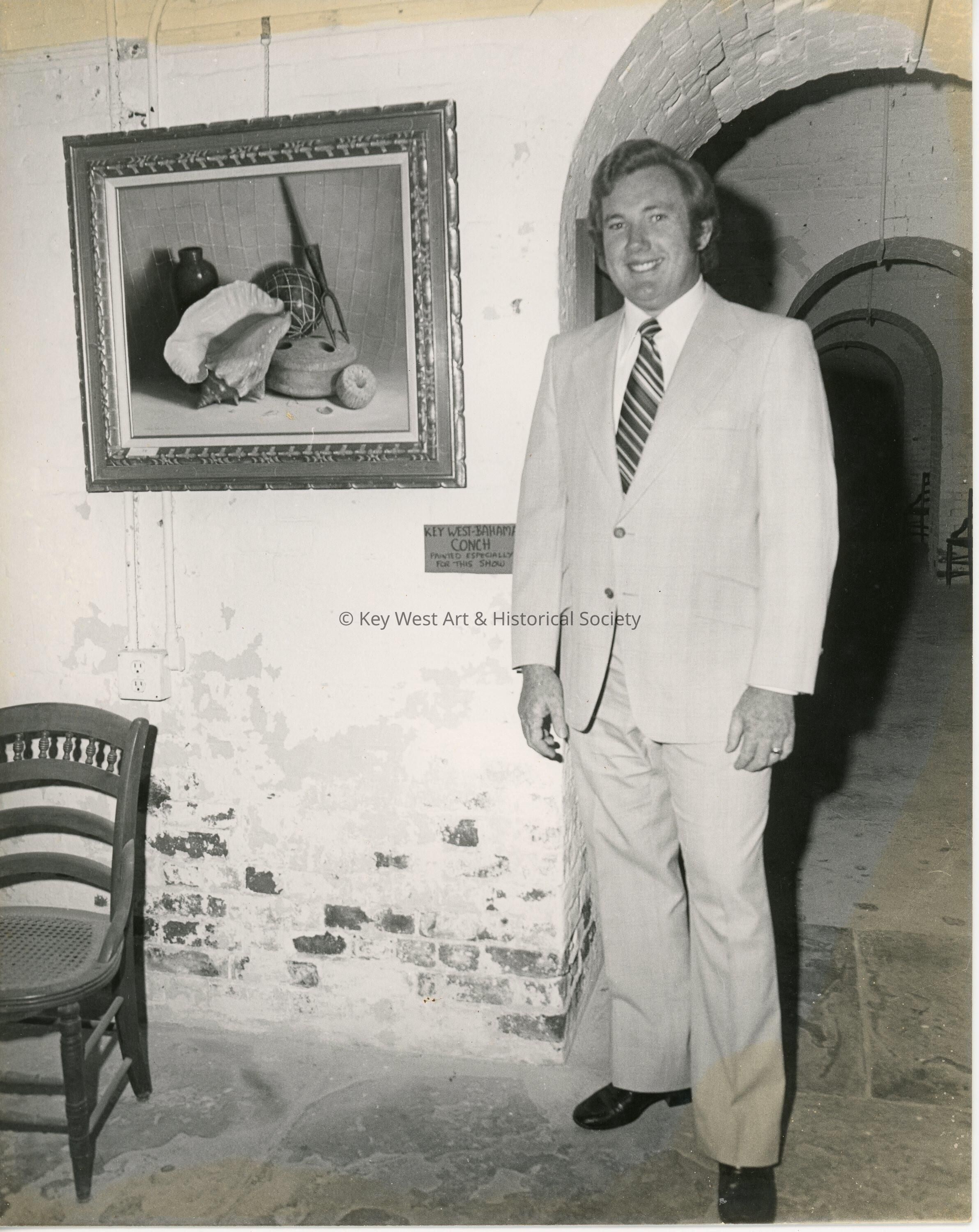 Alton Lowe at Fort East Martello Museum