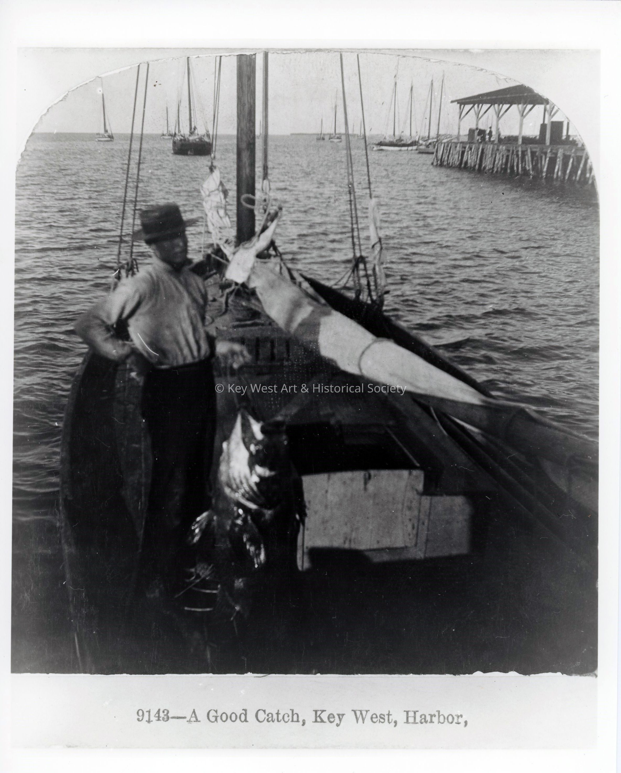 A Good Catch, Key West, Fla.; © Key West Art & Historical Society