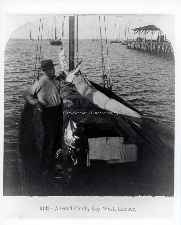 A Good Catch, Key West, Fla.; © Key West Art & Historical Society