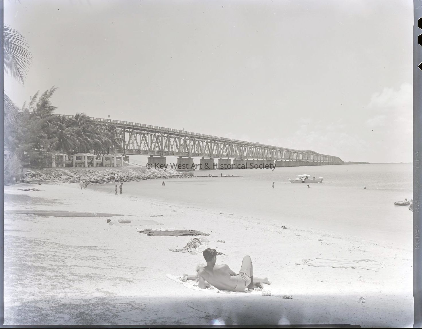 Bahia Honda Bridge; © Key West Art & Historical Society