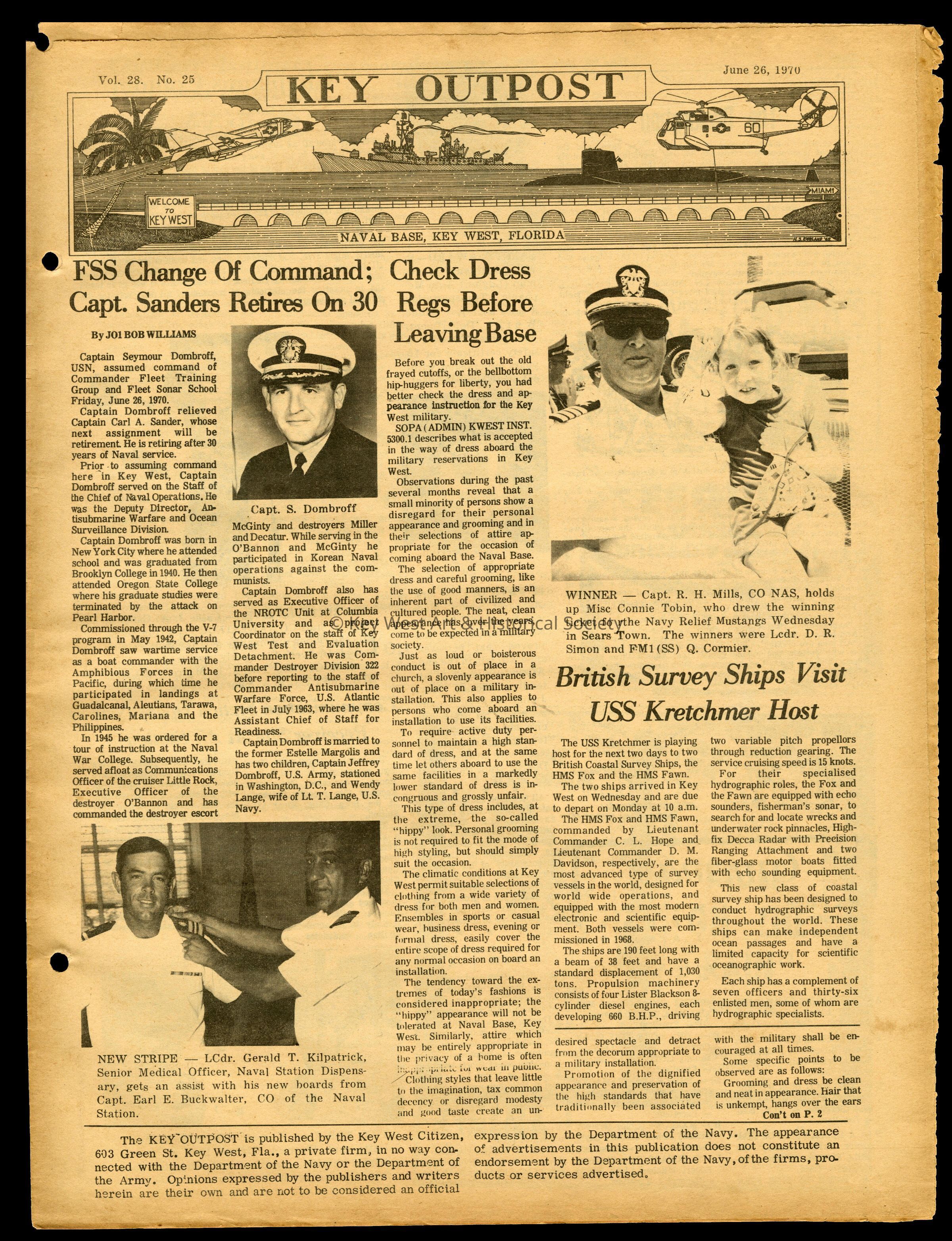 'Key Outpost' Newspaper picture number 1