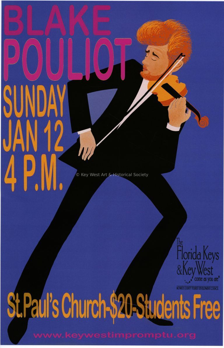 'Blake Pouliot' Impromptu Classical Concerts Poster picture number 1