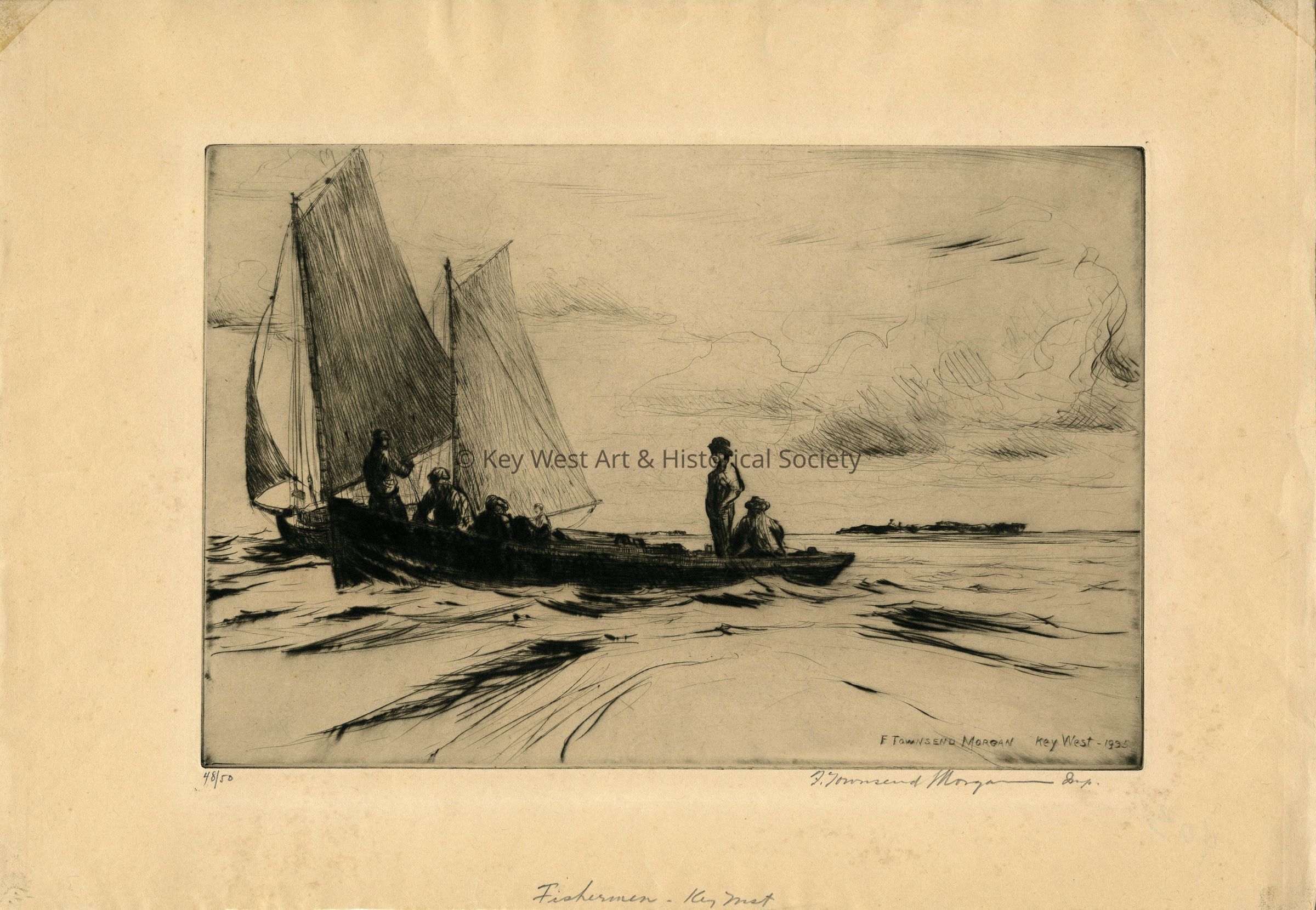 Fishermen - Key West; © Key West Art & Historical Society