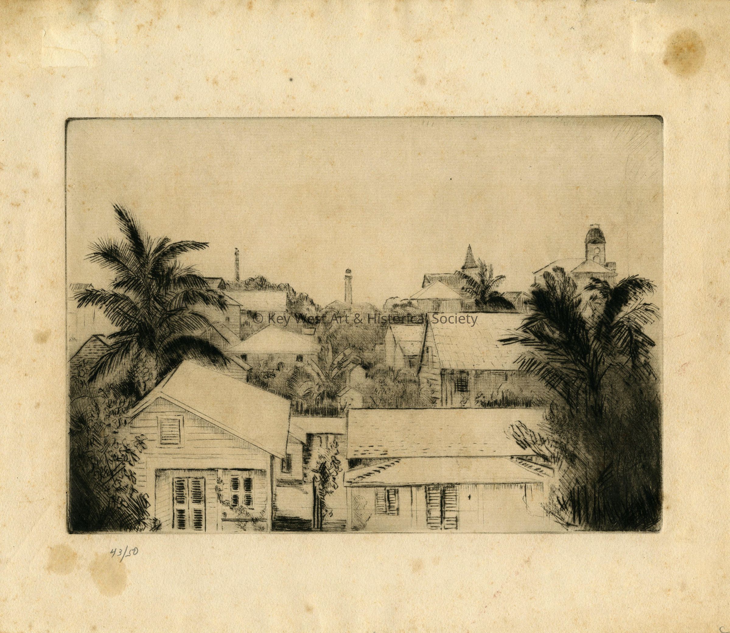 House Tops; © Key West Art & Historical Society