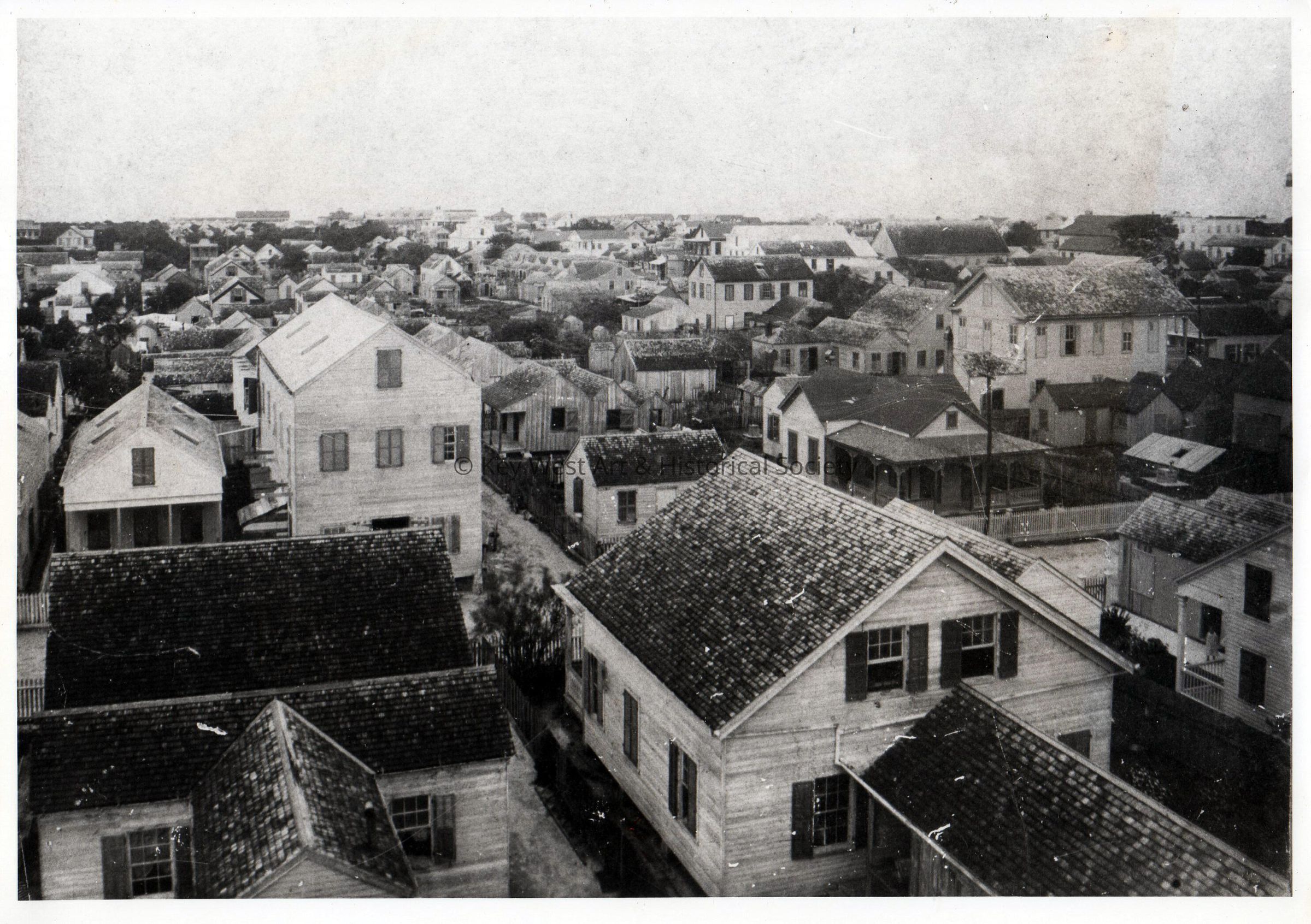 600 Block of Angela Street; © Key West Art & Historical Society