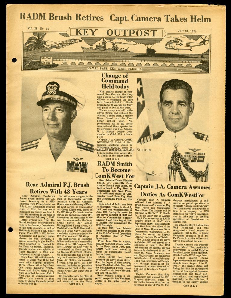 'Key Outpost' Newspaper picture number 1