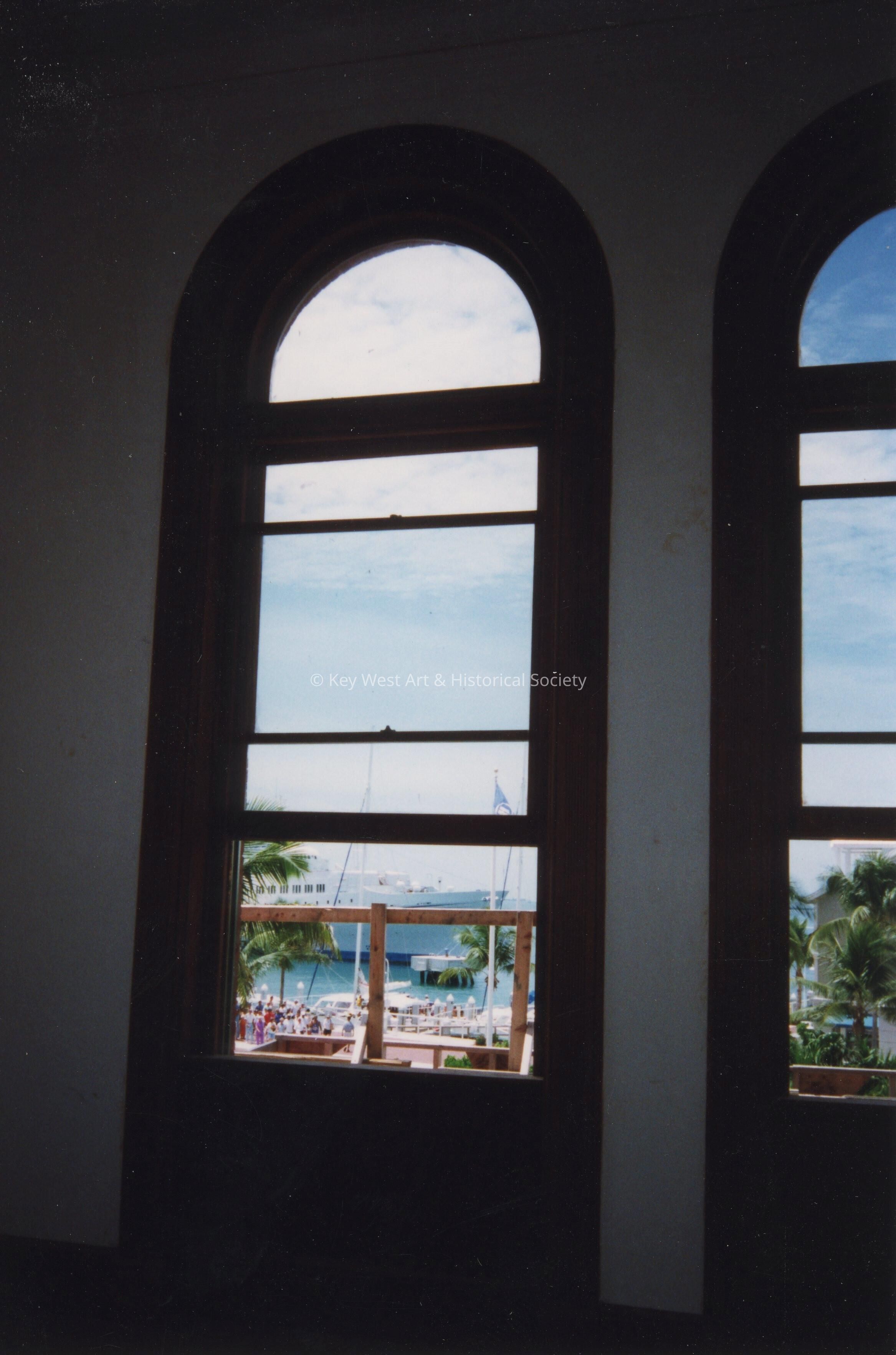 A few windows.