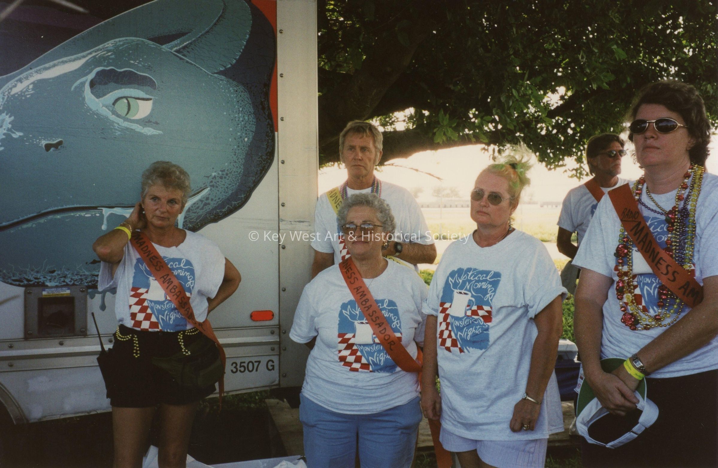 An unknown group of people.