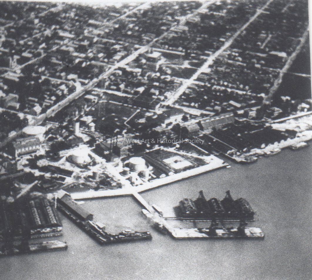Aerial View of Naval Station Key West; © Key West Art & Historical Society