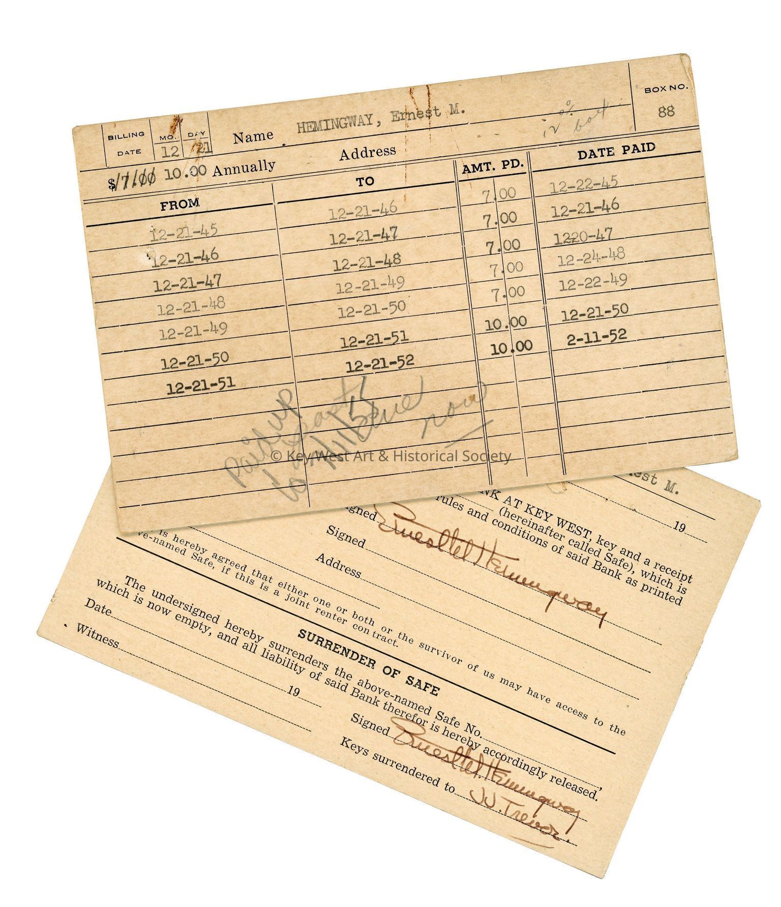 Ernest Hemingway Collection