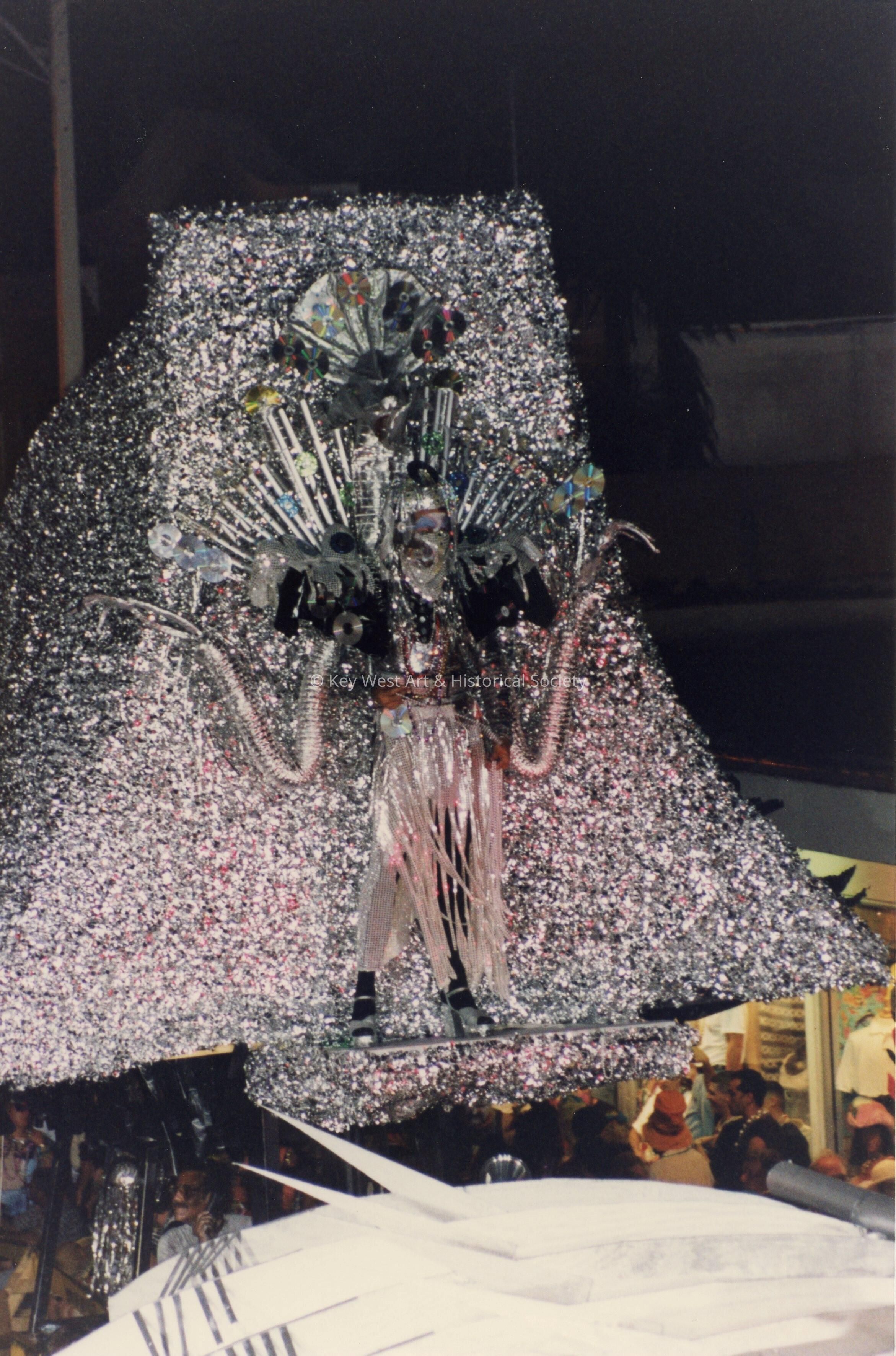 A float in the parade.