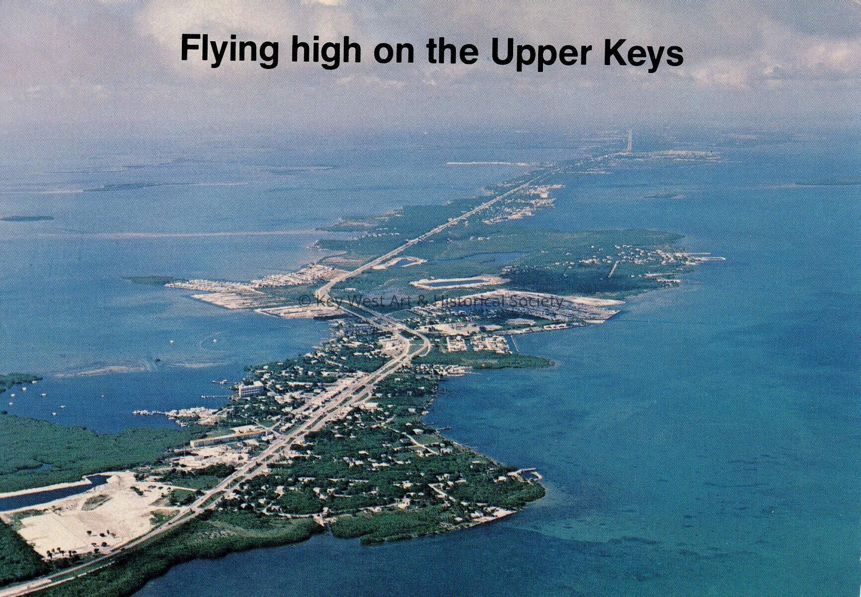 Aerial View of the Upper Keys; © Key West Art & Historical Society