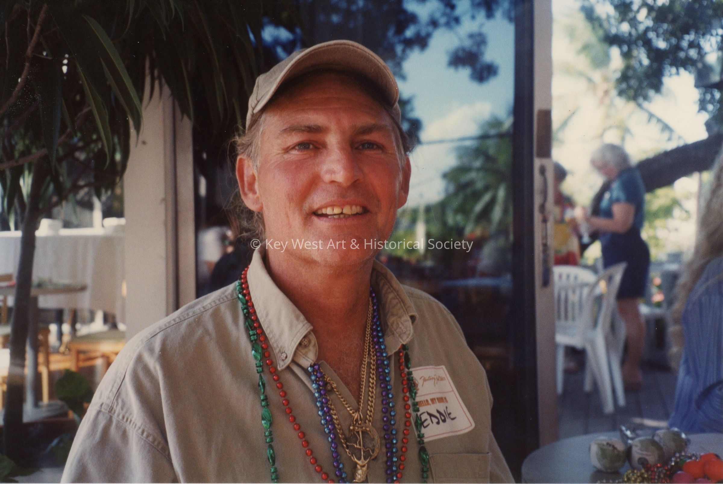 An unknown man at a FF party.