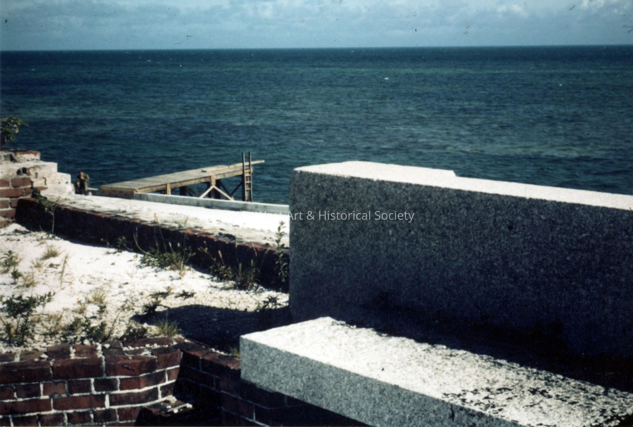 Atlantic Ocean View from Fort East Martello; © Key West Art & Historical Society