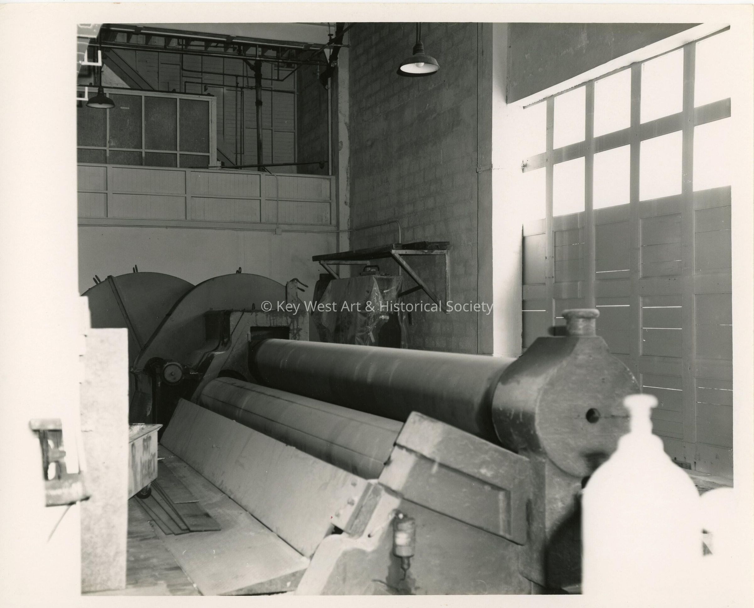 An unknown machine in a building