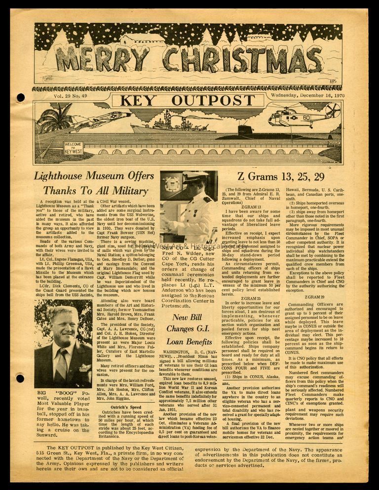 'Key Outpost' Newspaper picture number 1