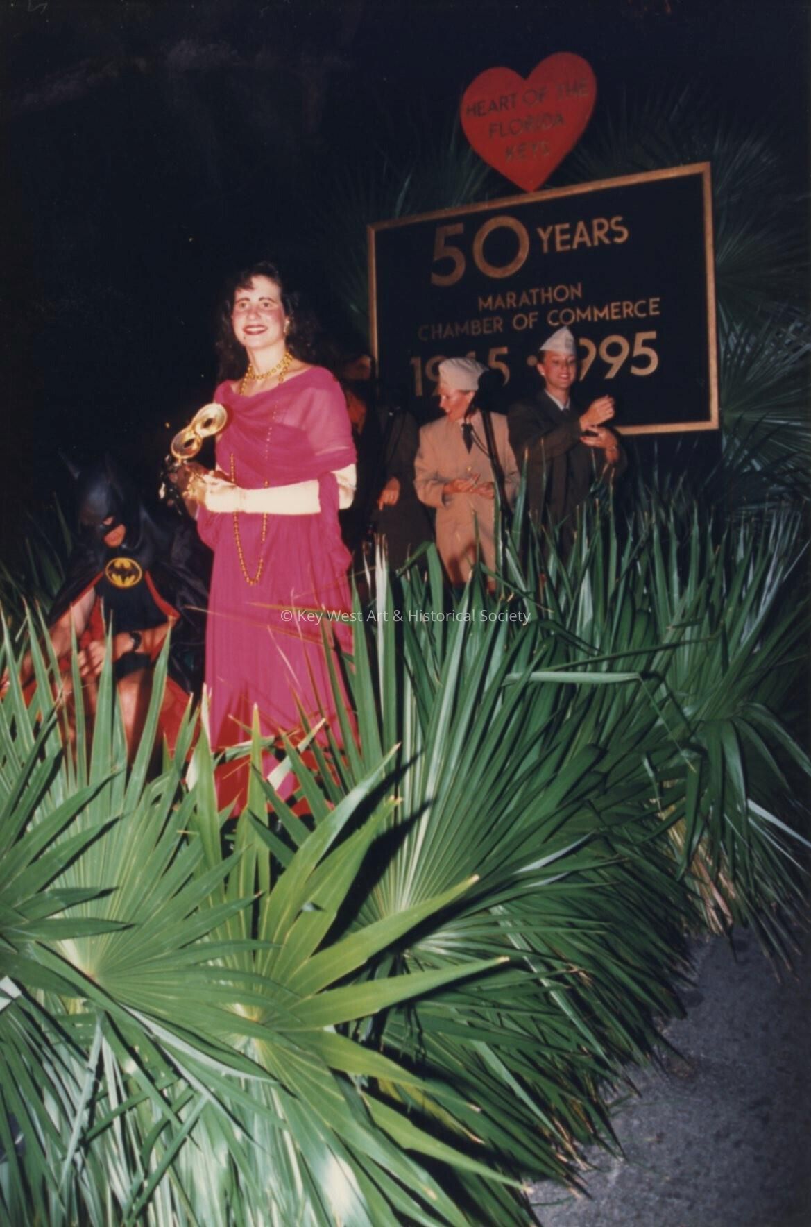 A float in the parade.