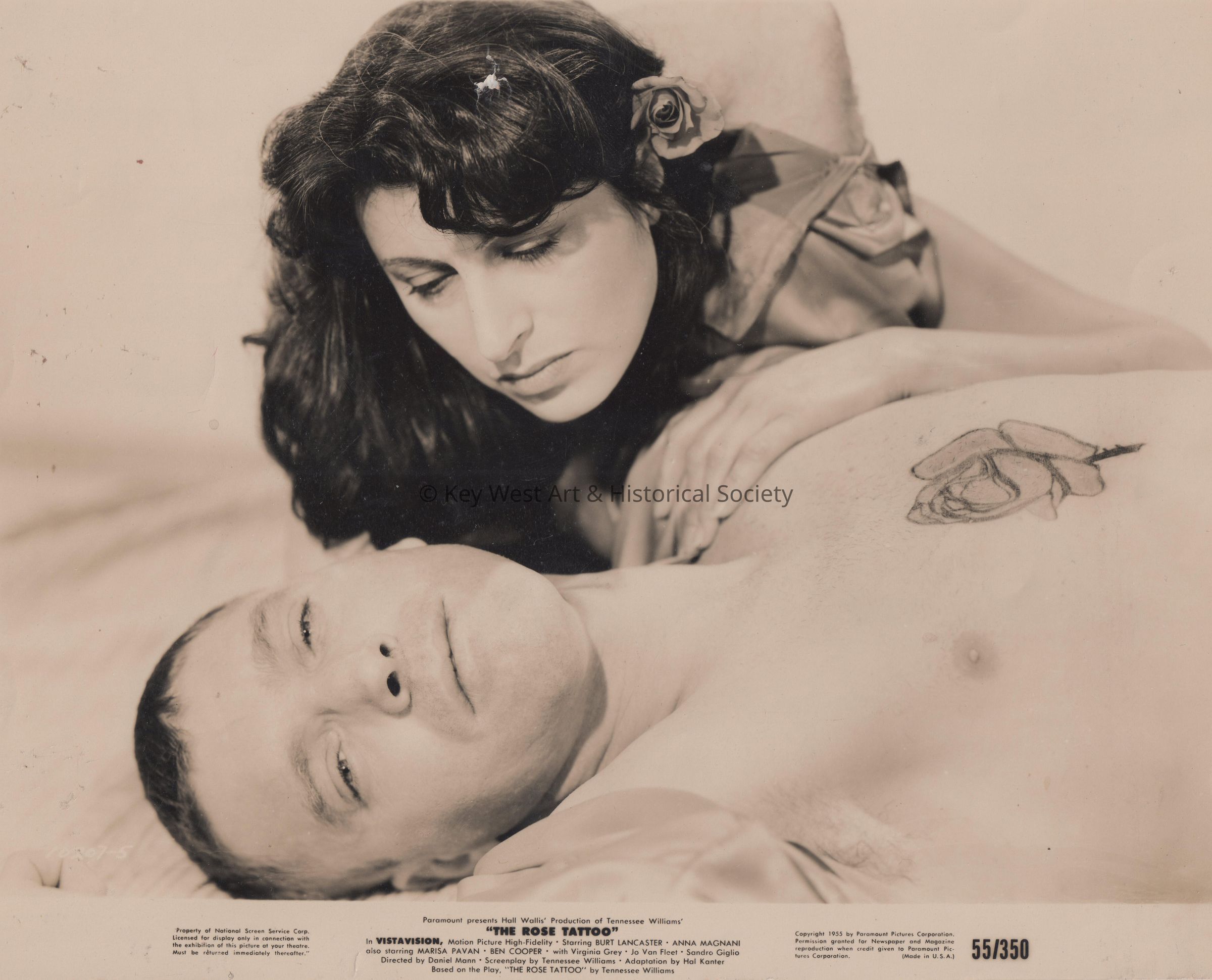 Movie Still from 'The Rose Tattoo'; © Key West Art & Historical Society