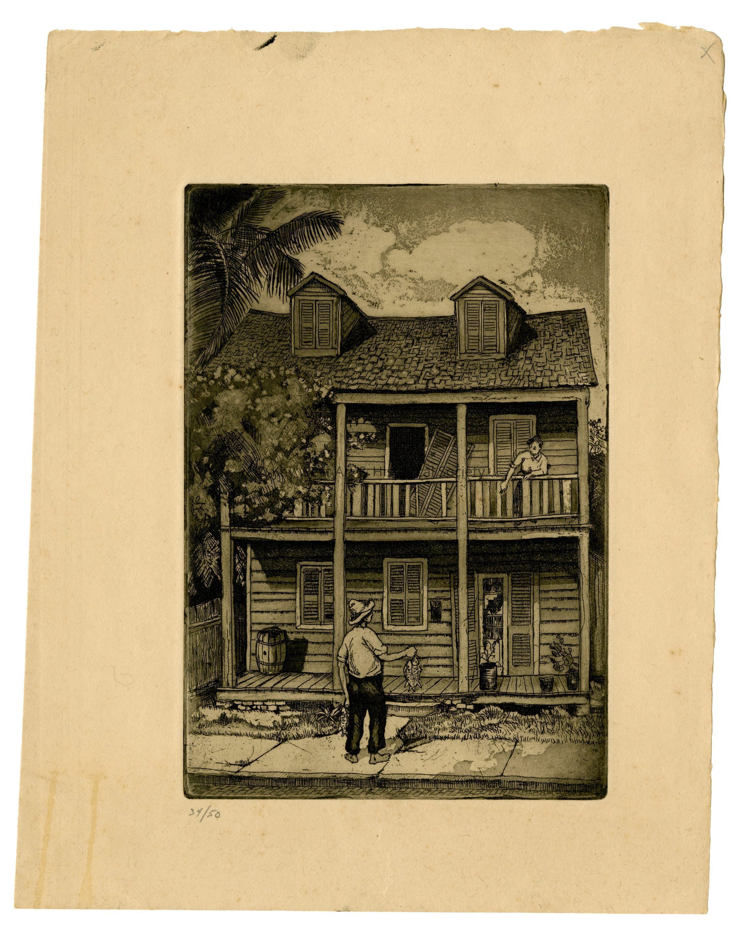 Fish Peddler; © Key West Art & Historical Society