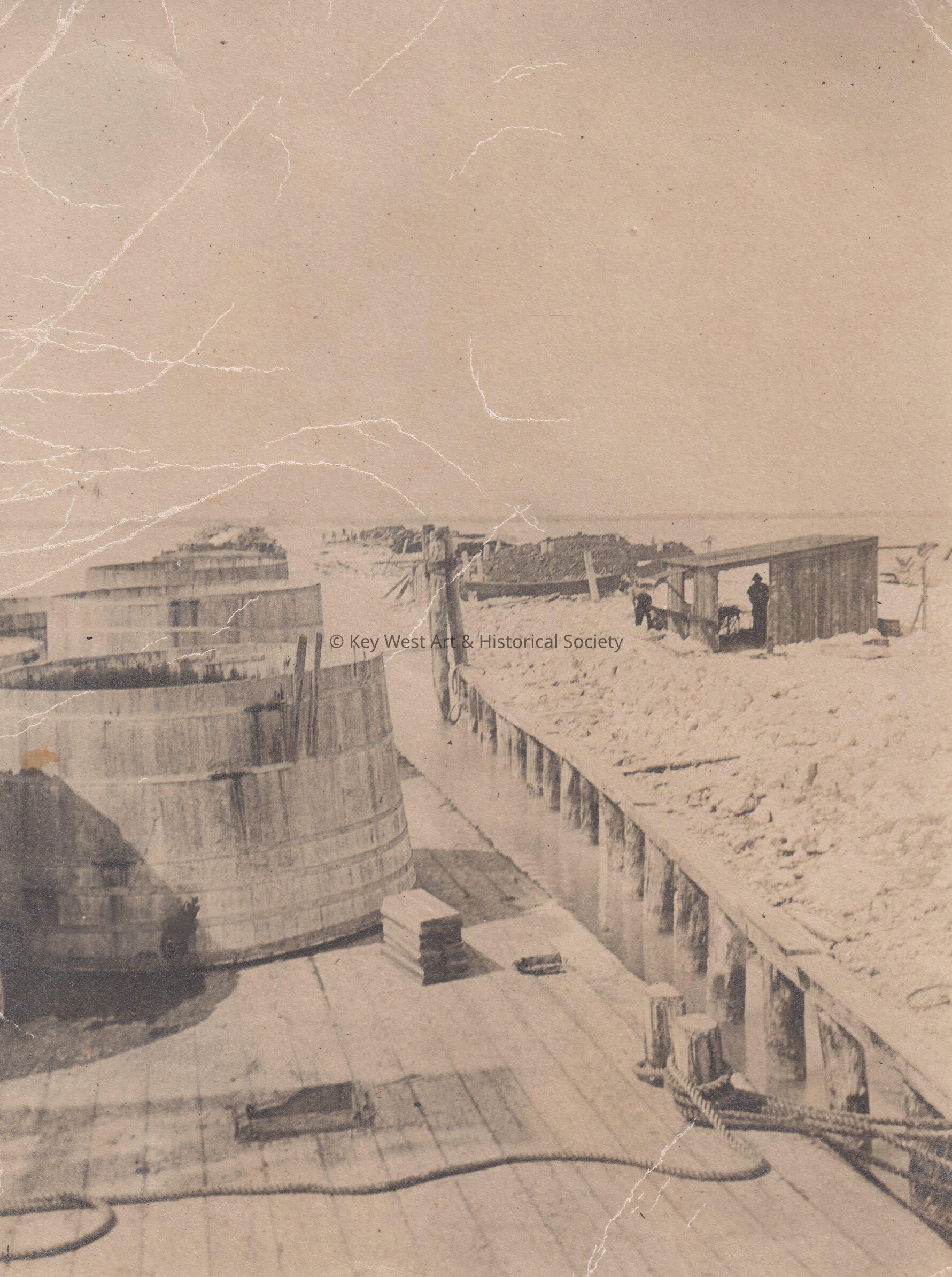 A railroad construction scene; Copyright: © Key West Art & Historical Society; Origformat: Print-Photographic