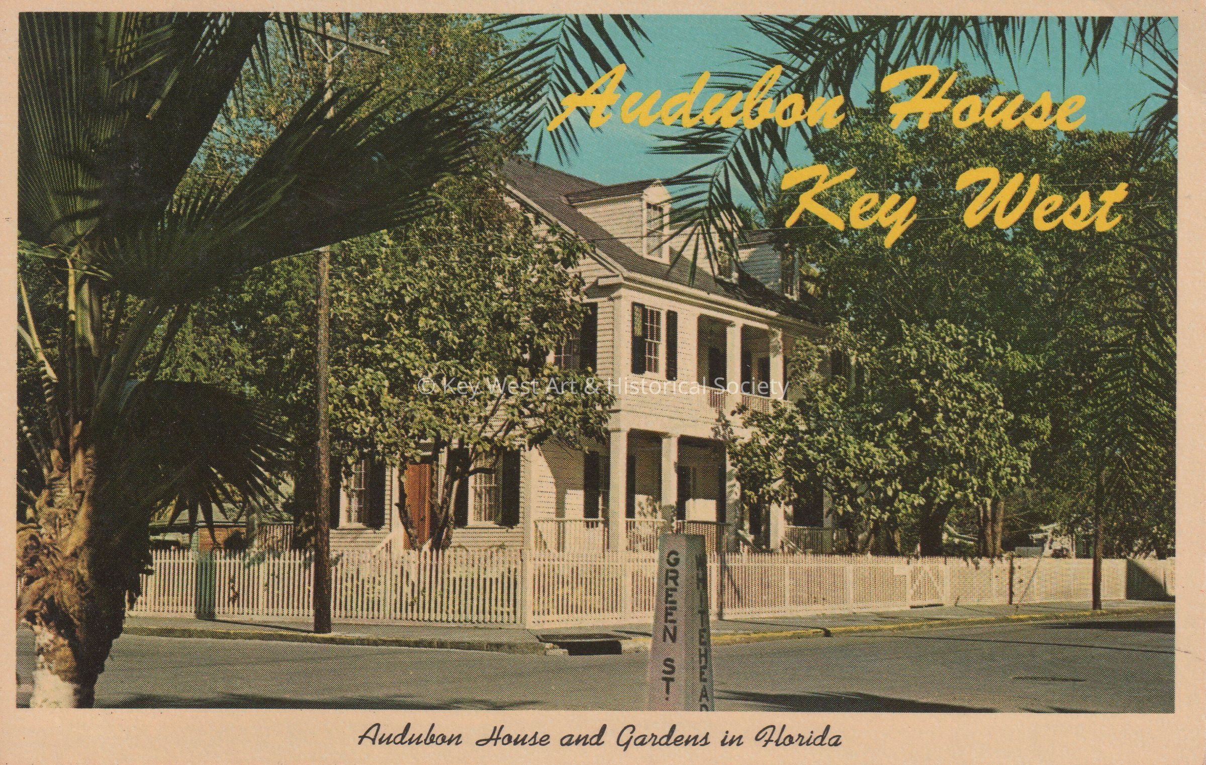 Audubon House Key West; © Key West Art & Historical Society