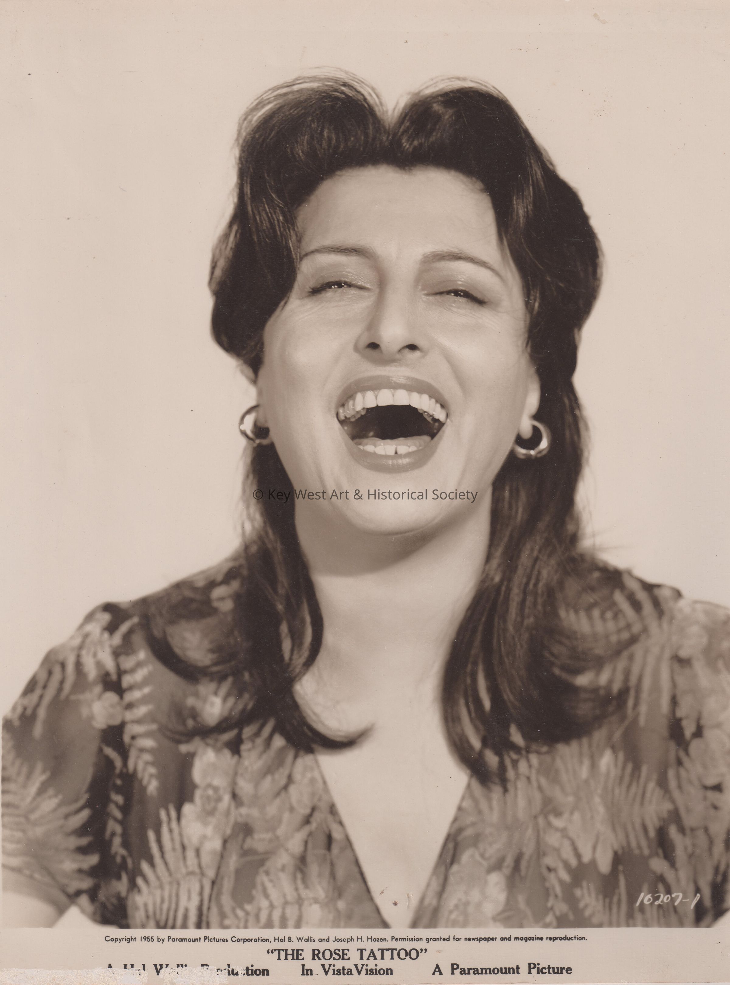 Movie Still from 'The Rose Tattoo'; © Key West Art & Historical Society