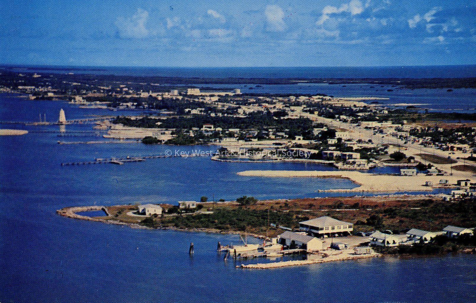 Air View of Marathon; © Key West Art & Historical Society