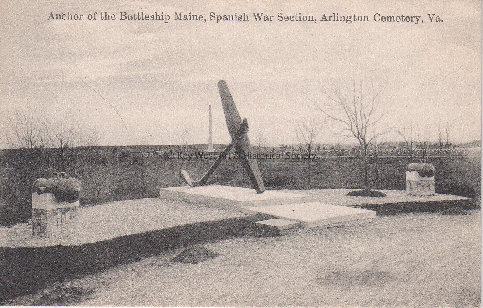 Anchor of the Battleship U.S.S. MAINE; © Key West Art & Historical Society