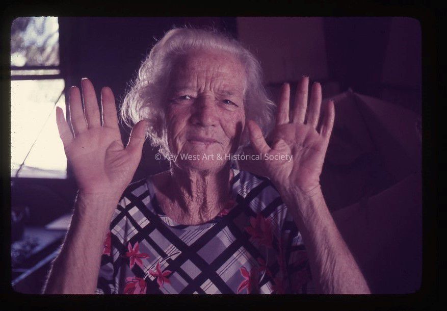 Almead Bell with Her Hands Up; © Key West Art & Historical Society