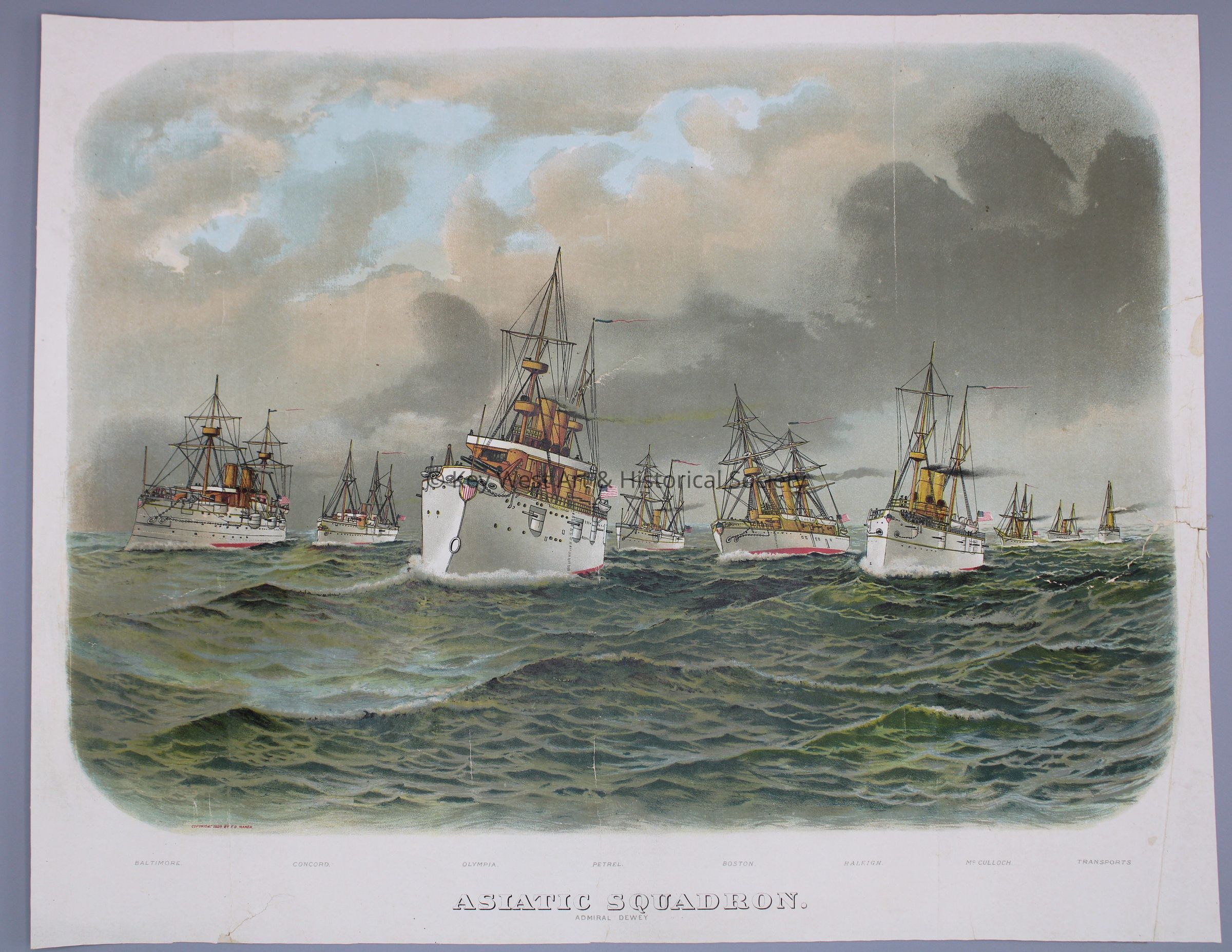 Asiatic Squadron; © Key West Art & Historical Society
