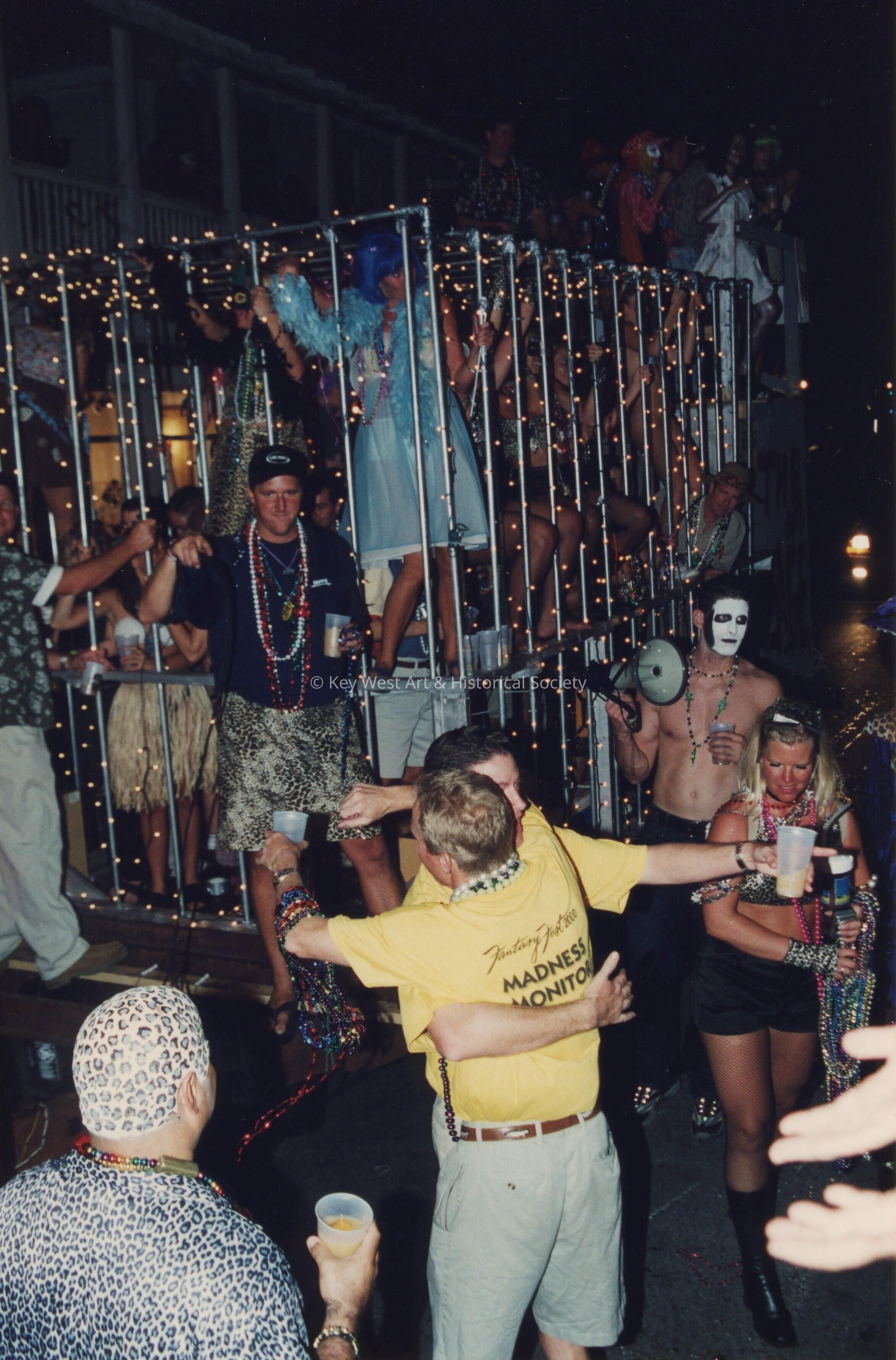 A float in the parade.