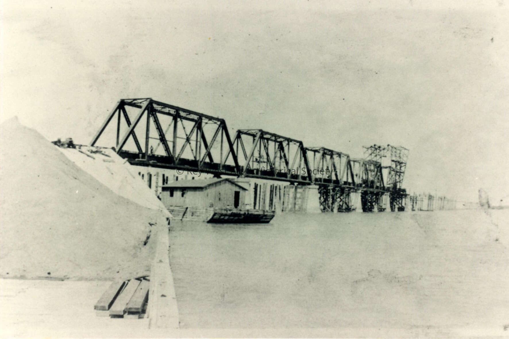 Bahia Honda Bridge; © Key West Art & Historical Society