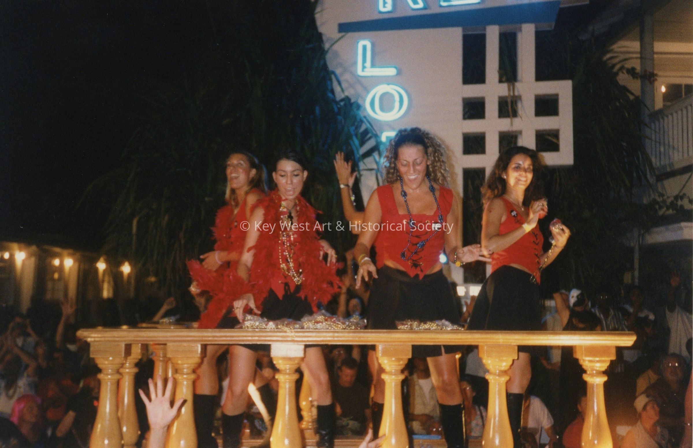 A float in the parade.