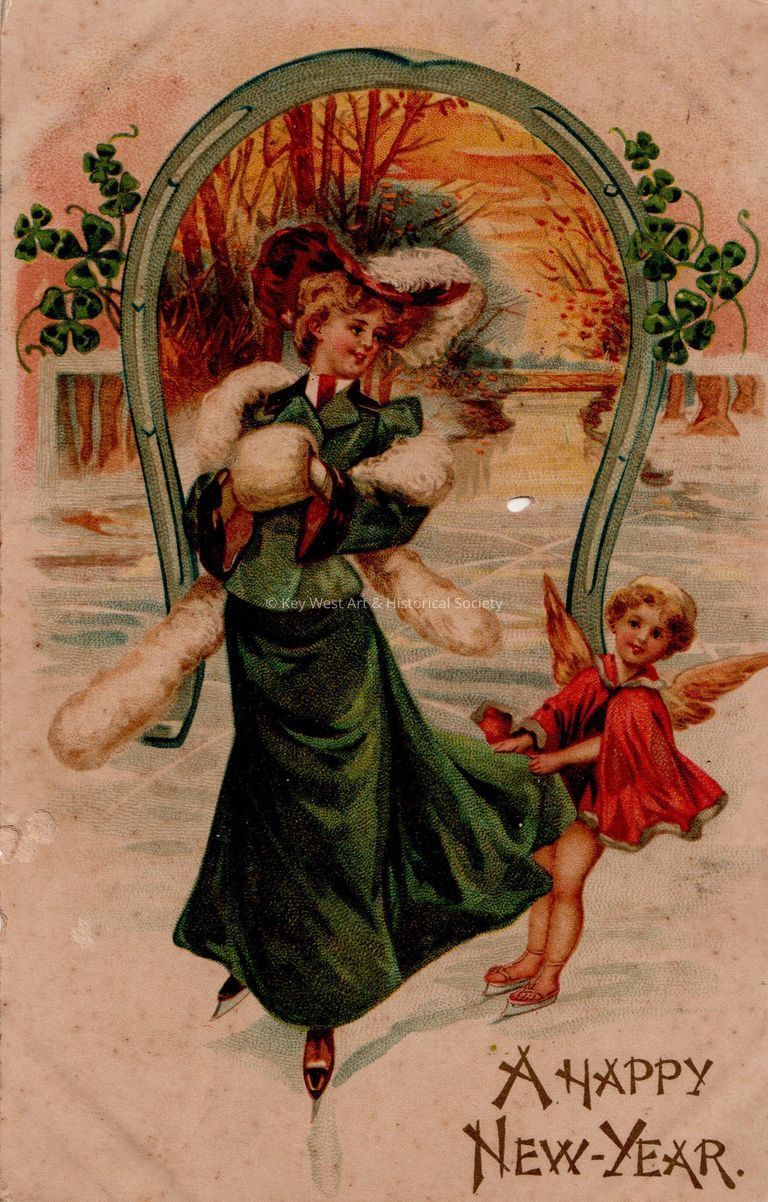 A Happy New Year; © Key West Art & Historical Society