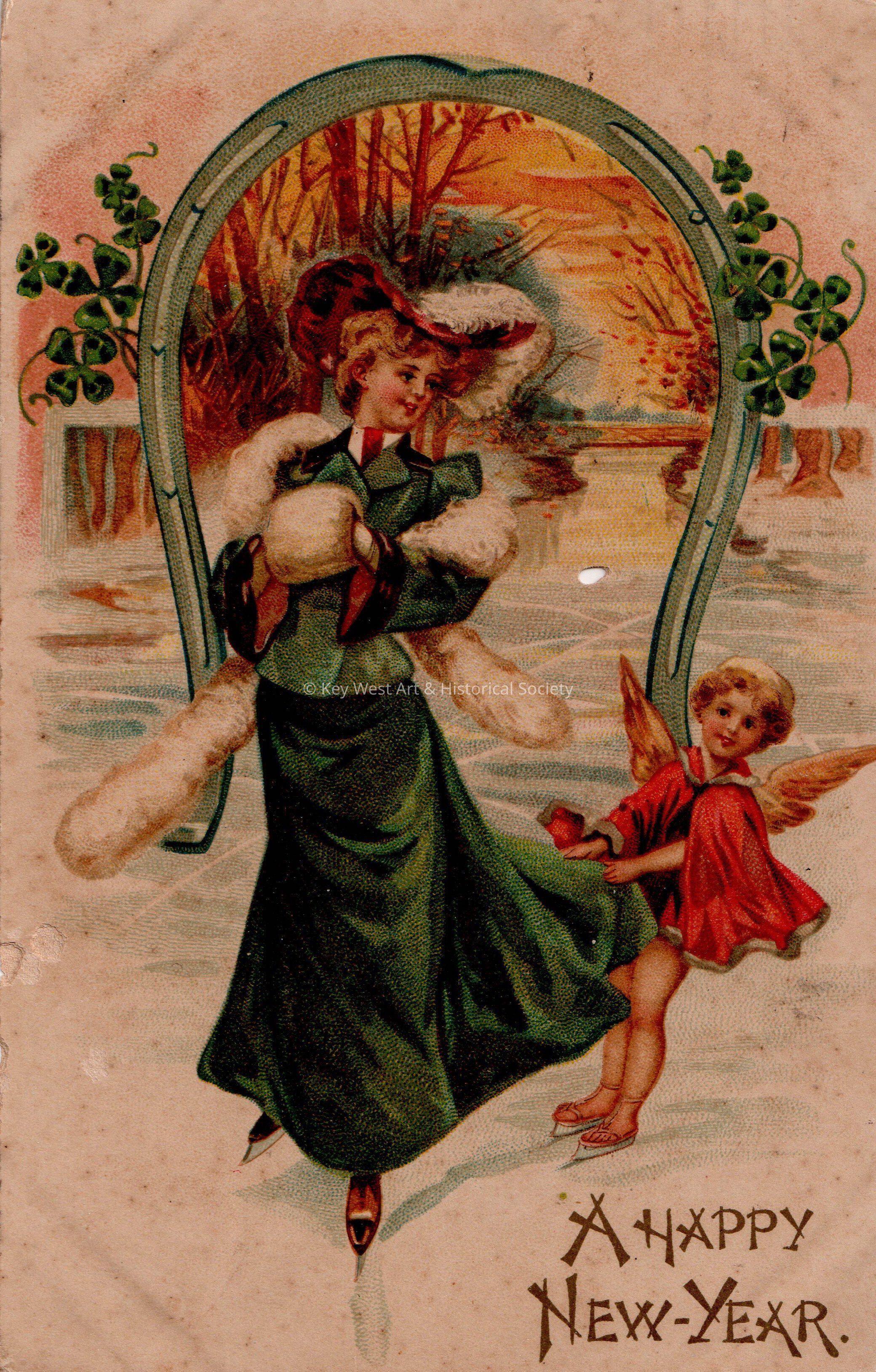 A Happy New Year; © Key West Art & Historical Society