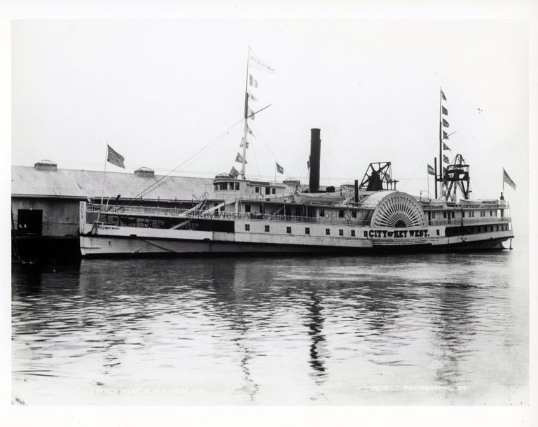 CITY OF KEY WEST Steamship; © Key West Art & Historical Society