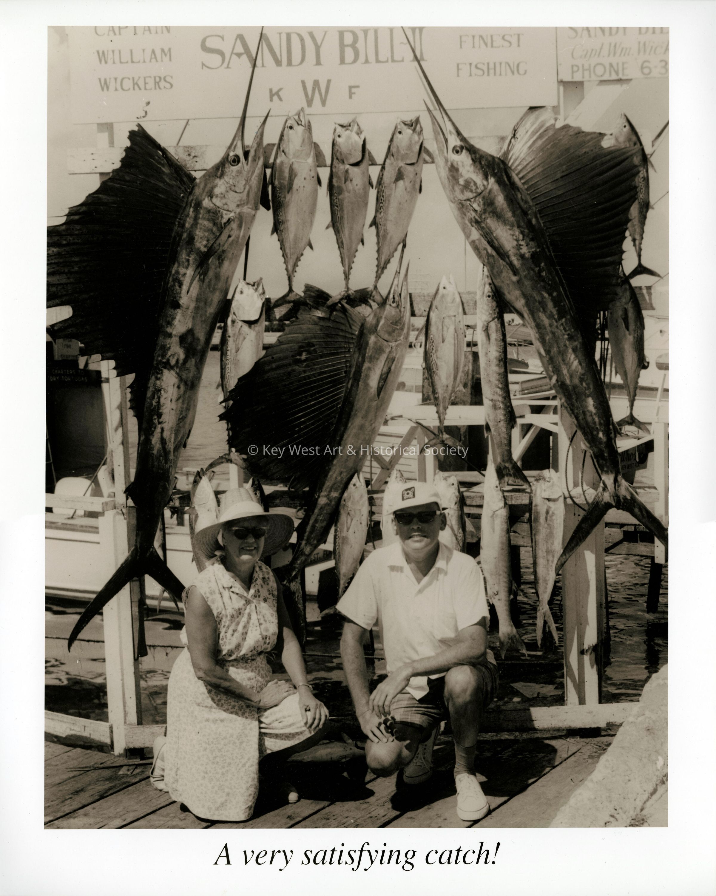 A Very Satisfying Catch!; © Key West Art & Historical Society