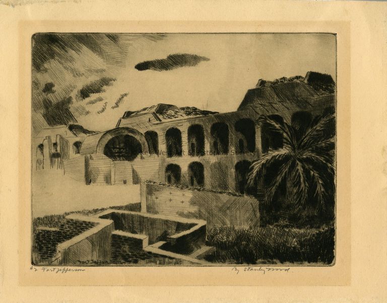          #2 Fort Jefferson; © Key West Art & Historical Society
   