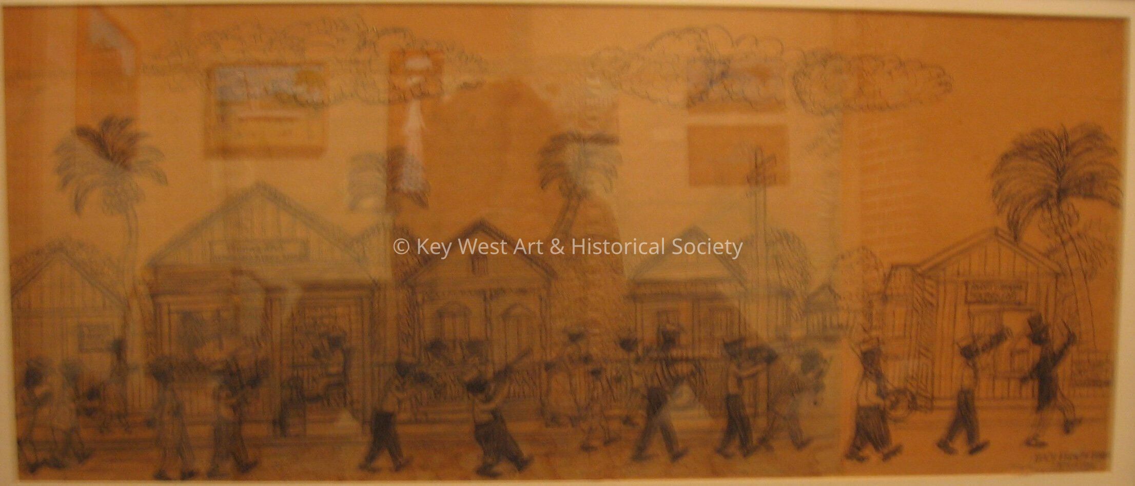 Back From the Funeral Strutting; © Key West Art & Historical Society