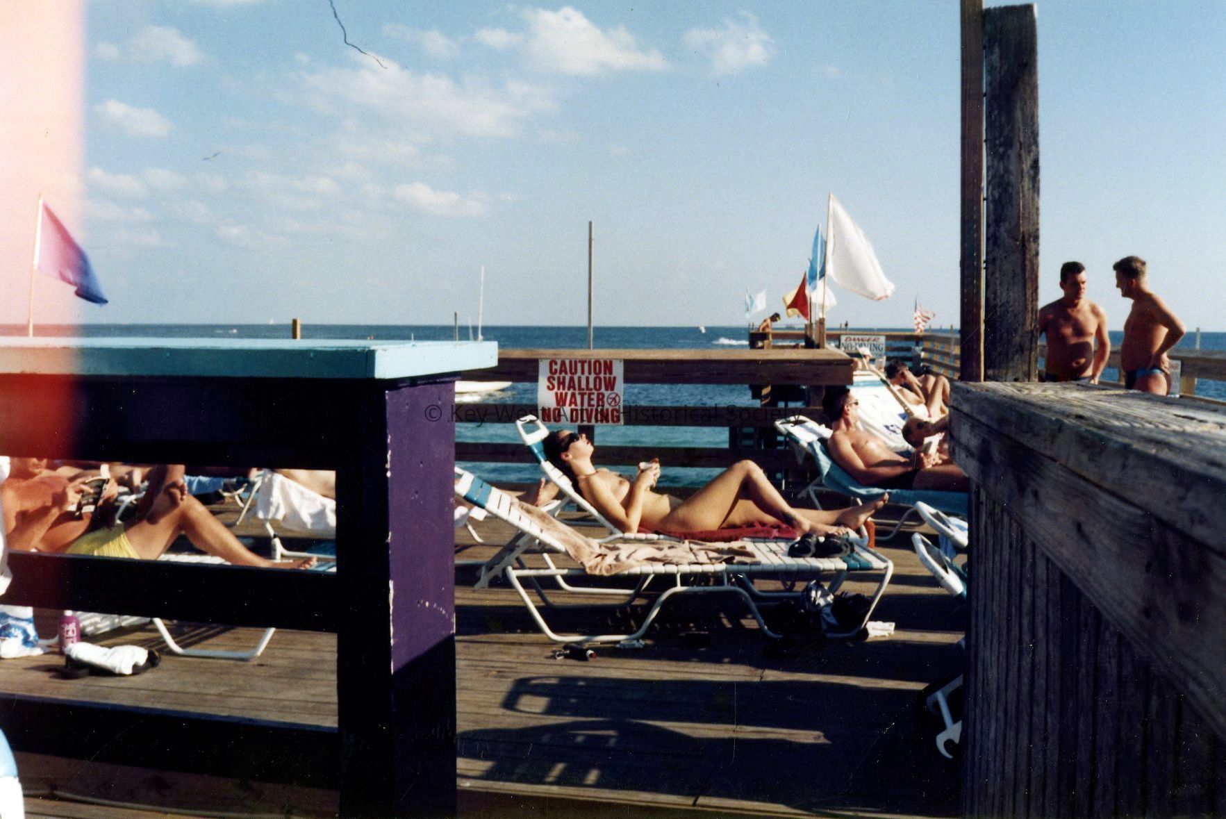 Atlantic Shores Sunbathing Deck; © Key West Art & Historical Society