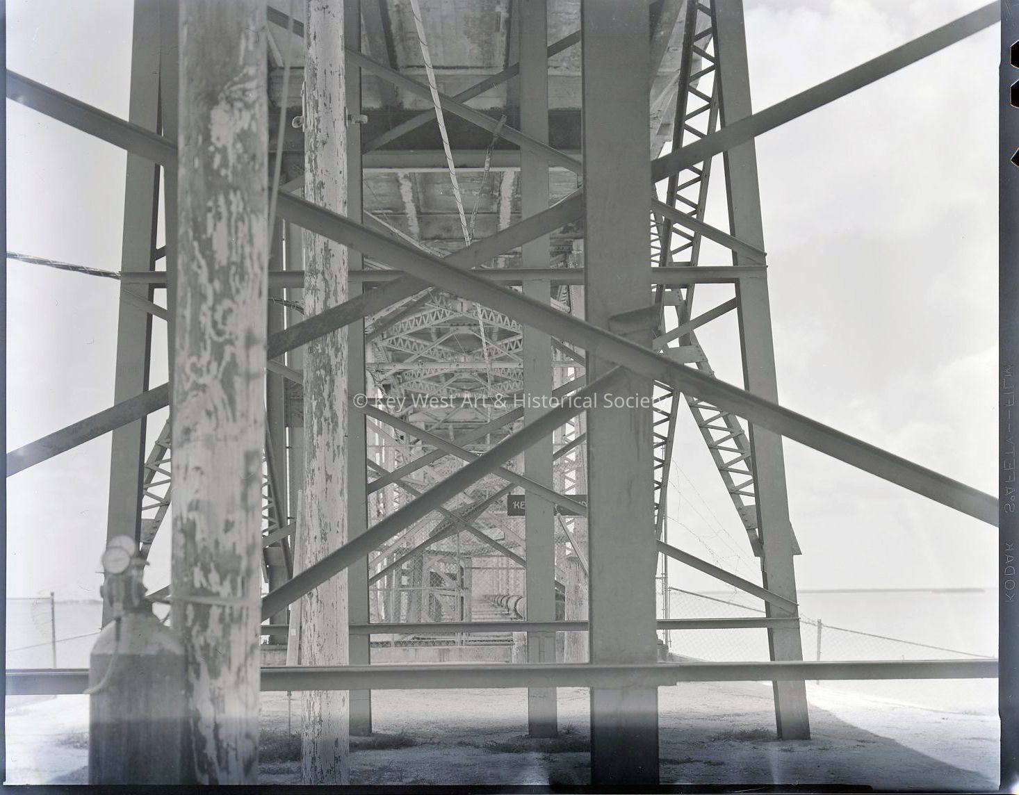 Bahia Honda Bridge; © Key West Art & Historical Society