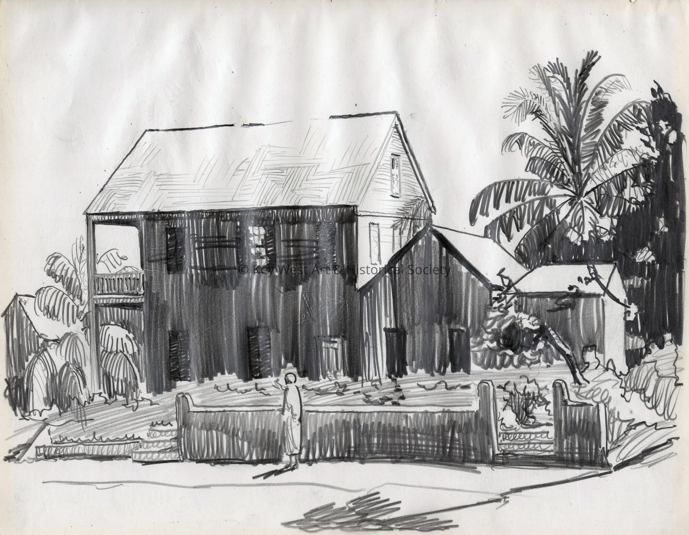 House on the Corner; © Key West Art & Historical Society