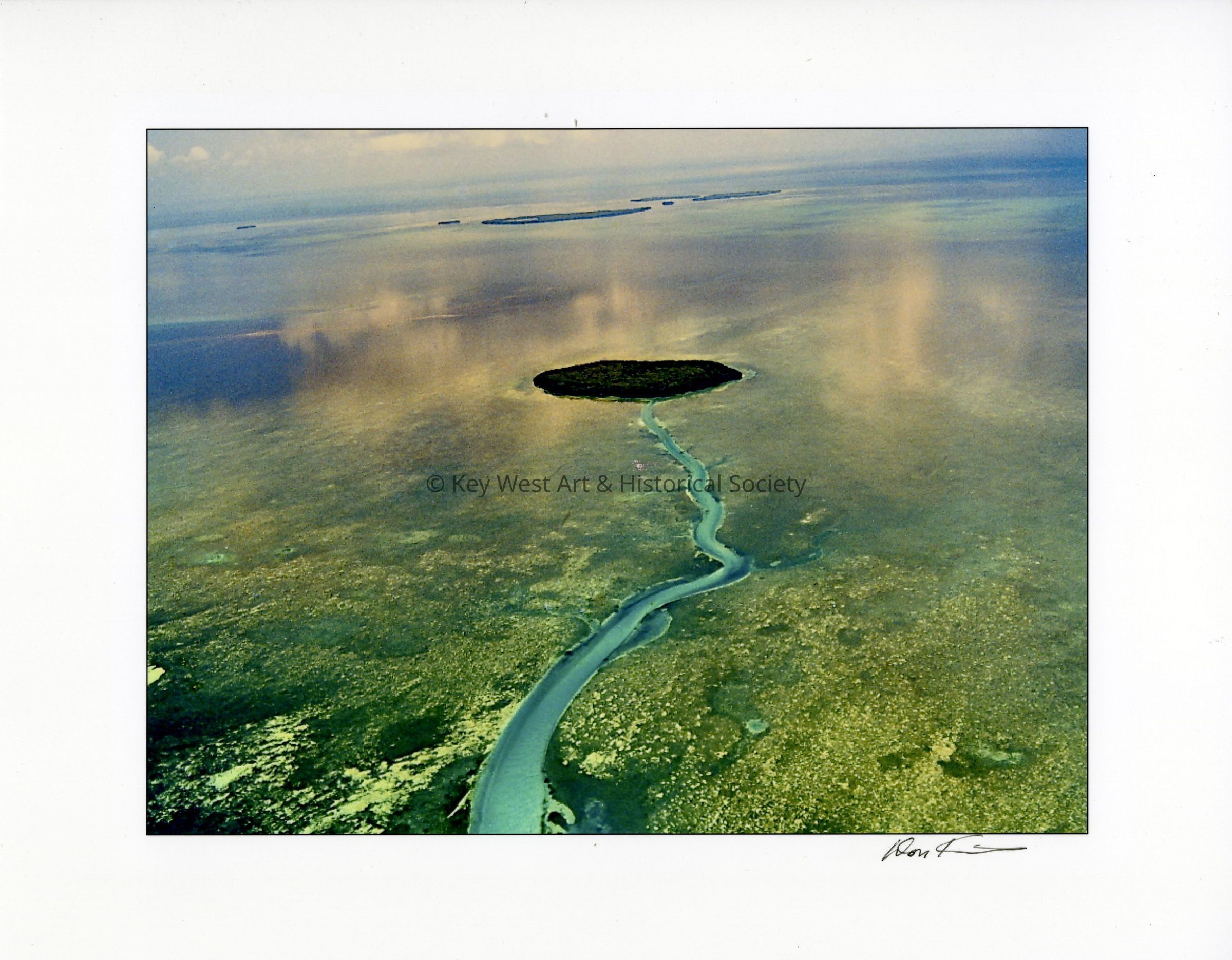 Aerial View of Mangrove Island picture number 1
